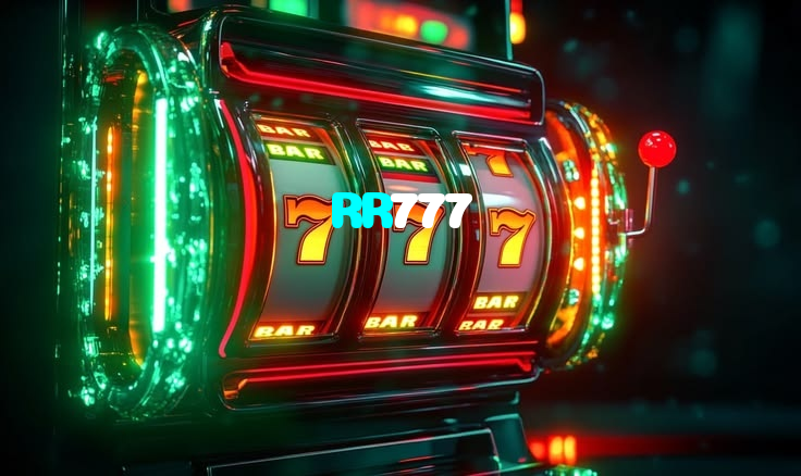 RR777 casino presented on mobile device in Pakistan with slots and live games